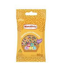 GRANULADO MAVALERIO MIL CORES COLORIDO 80G