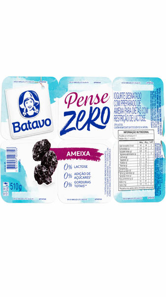 IOGURTE 510G  AMEIXA PENSE ZERO