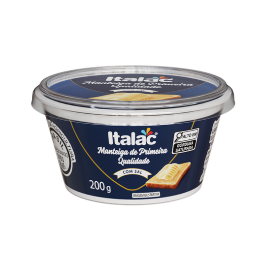 MANTEIGA C/SAL ITALAC 200G