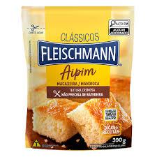 MISTURA PARA BOLO FLEISCHMANN AIPIM MACAXEIRA 390G