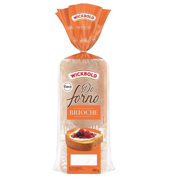 PAO BRIOCHE DE FORNO WICKBOLD 450G