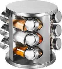 PORTA CONDIMENTOS VIDRO GIRATORIO 12PCS C/CX