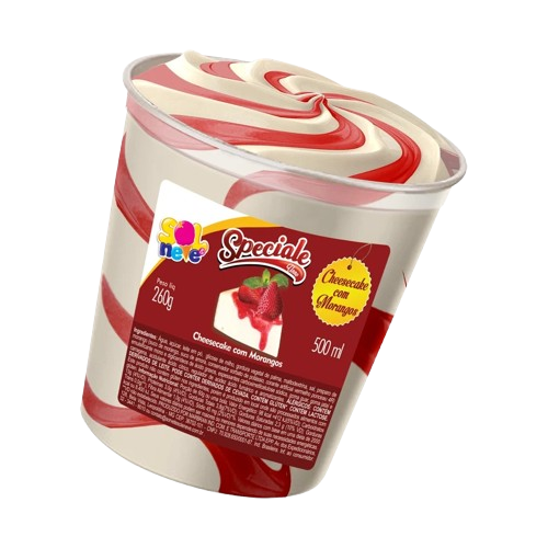 POTE SORVETE SOL E NEVE MORANGO 1,5L