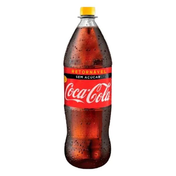 REFRIGERANTE COCA COLA 2L RETORNAVEL LIQUIDO ZERO