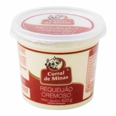 REQUEIJAO CREM CURRAL DE MINAS 400G