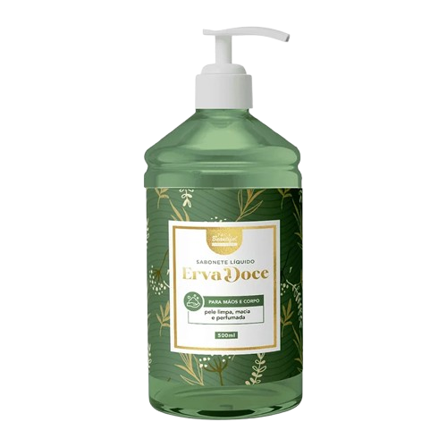 SABONETE LIQ ERVA DOCE FACE BEAUTIFUL 500ML