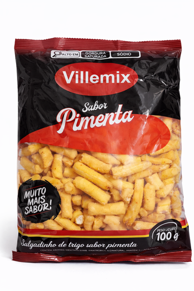 SALGADINHO VILLEMIX PIMENTA 100G