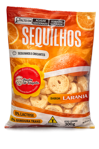 SEQUILHOS LARANJA ZERO LACT. VO TEREZINHA  300G