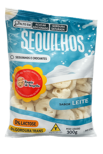 SEQUILHOS LEITE ZERO LACT. VO TEREZINHA  300G