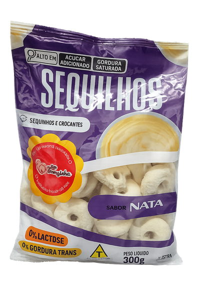 SEQUILHOS NATA ZERO LACT. VO TEREZINHA  300G