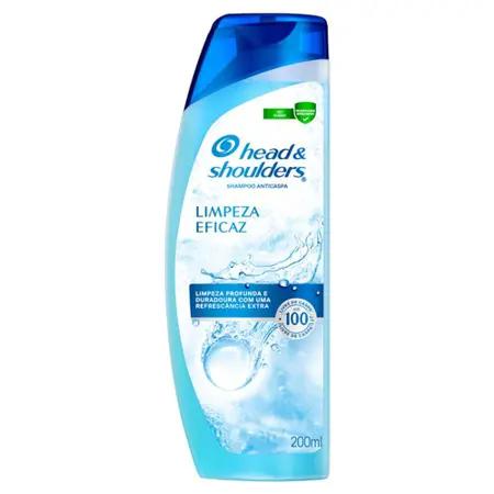 SHAMPOO HEAD SHOULDERS LIMPEZA EFICAZ 200ML