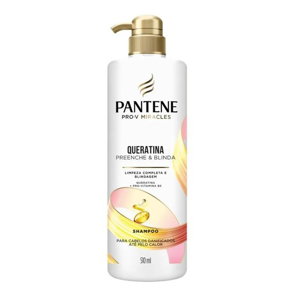 SHAMPOO PANTENE QUERATINA 510ML