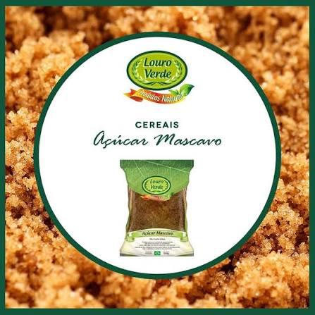 ACUCAR MASCAVO LOURO VERDE 500G
