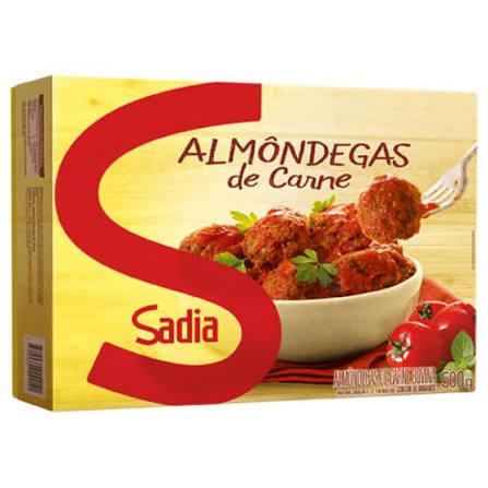 ALMONDEGA DE CARNE 250G SADIA