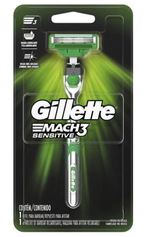 AP BARB GILLETTE MACH 3 1UNI SENSITIVE