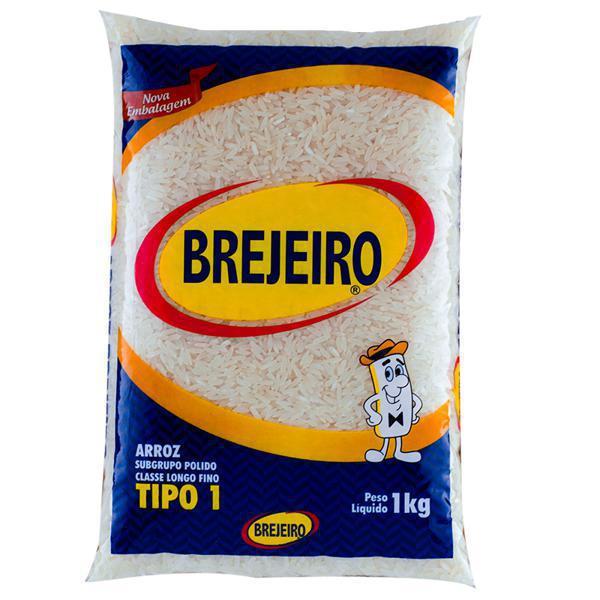 ARROZ 1KG BRANCO BREJEIRO
