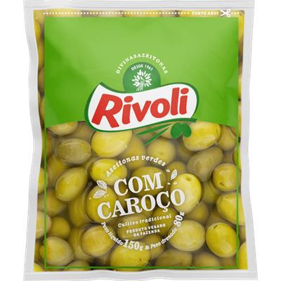 AZEITONA VERDE C/CAROÇO RIVOLI 150G