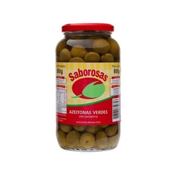 AZEITONA VERDE SABOROSA 500G VD
