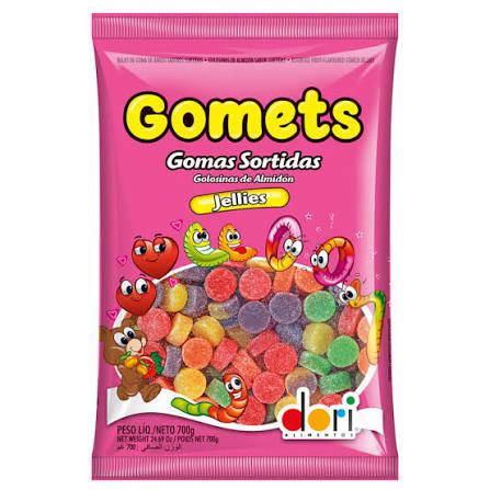 BALA DE GOMA GOMETS KG AMERICANA FRUTAS
