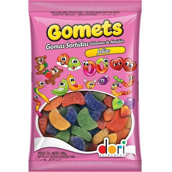 BALA DE GOMA GOMETS KG GOMOS DE FRUTA