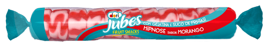 BALA DE GOMA JUBES HIPNOSE 48G MORANGO