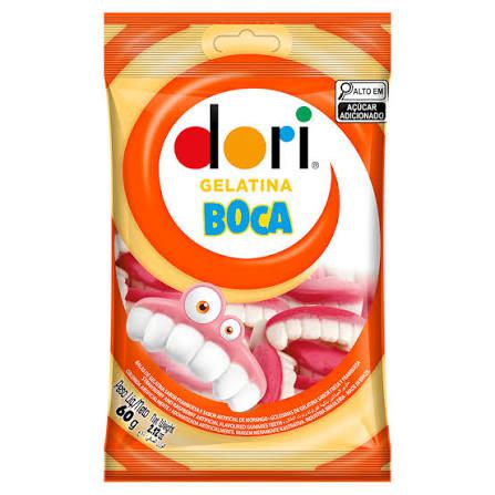BALA DORI 60G GELATINA BOCA