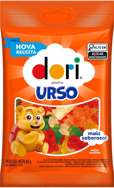 BALA DORI 60G GELATINA URSO