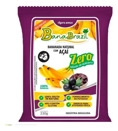 BANANADA BANABRAZIL 23G C/AÇAI