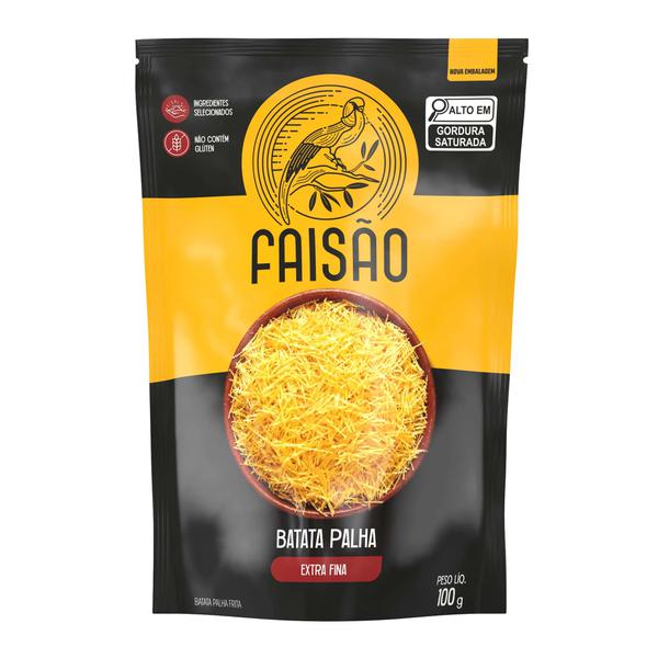 BATATA PALHA FAISAO 100G EXTRA FINA