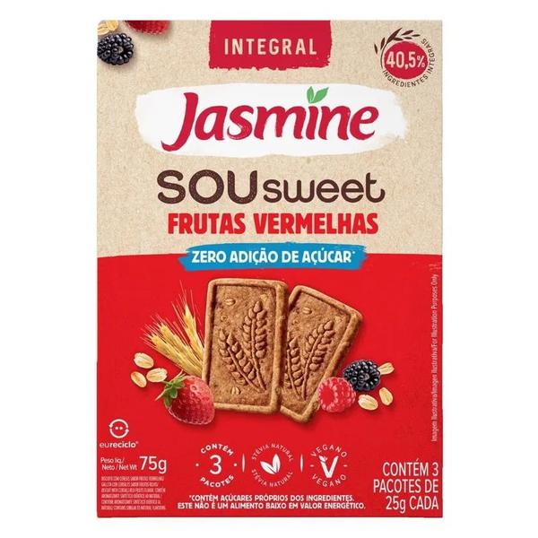 BISCOITO JASMINE 25G ZERO FRUT VERM