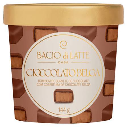 BOMBOM DE SORVETE BELGA BACIO 90G
