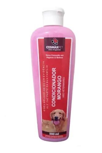 CONDICIONADOR ANIMAL 500ML COSMAXPET MORANGO