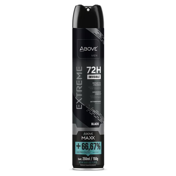 DESOD ABOVE 250ML MEN EXTREM BLACK