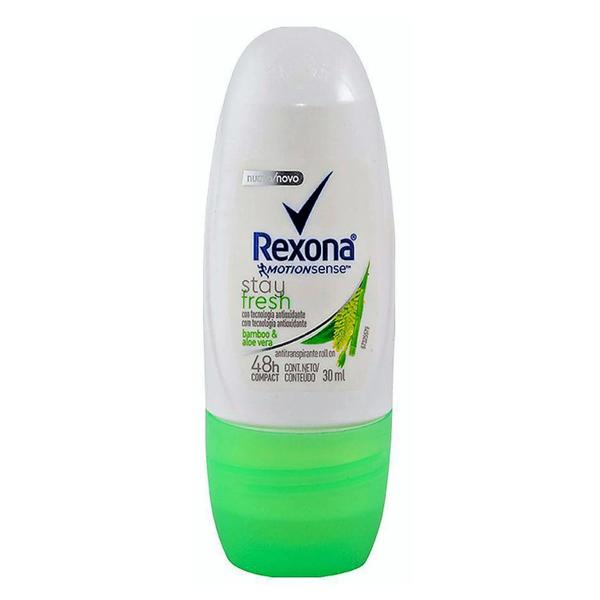 DESOD REXONA ROLLON 30ML BAMBO