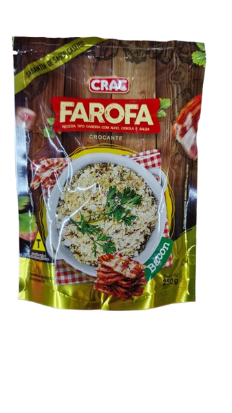 FAROFA CRAC 250g BACON