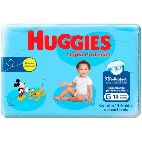 FRALDA HIGGIES TRI PRO JUMBINHO G 14UN
