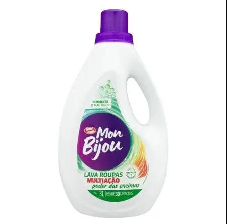 LAVA ROUPA MON BIJOU LIQ 3L MULT VERDE