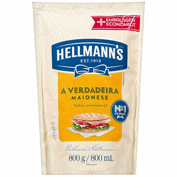 MAIONESE 800G HELLMANNS TRADICIONAL