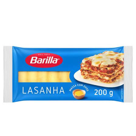 MASSA BARILLA 200G LASANHA COM OVOS