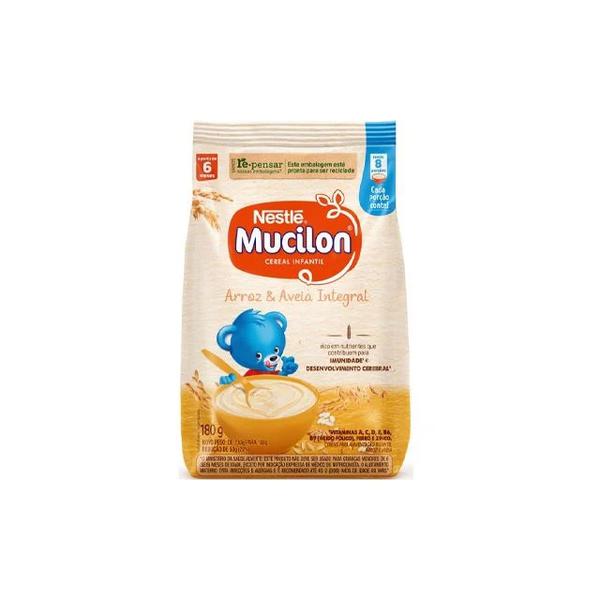 MUCILON 180G ARROZ E AVEIA