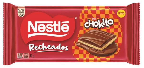 NESTLE BARRA RECHEADOS CHOKITO 90G