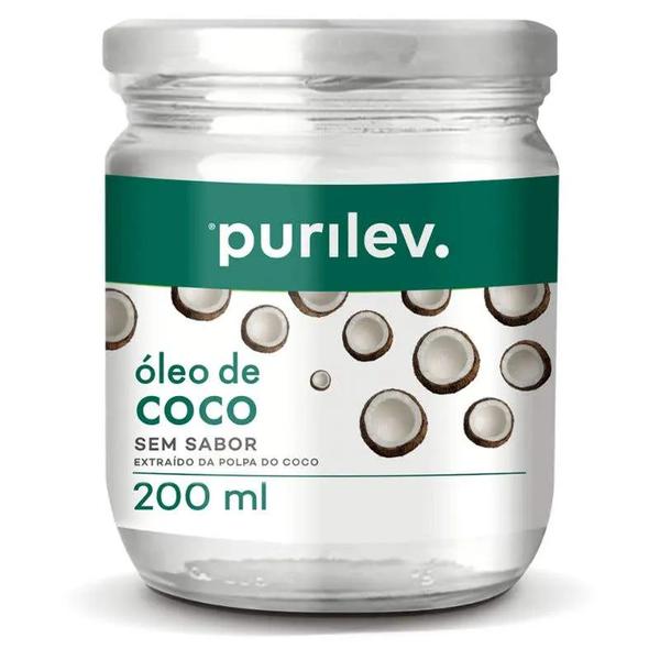 OLEO DE COCO 200ML PURILEV