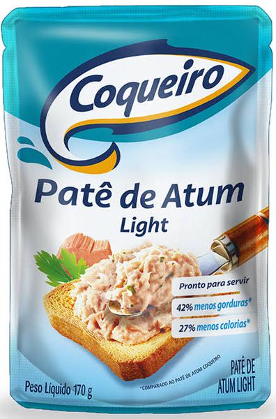 PATE DE ATUM 170G COQUEIRO LIGHT