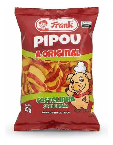 PELE COSTELINHA C/LIMAO PIPOU 40G