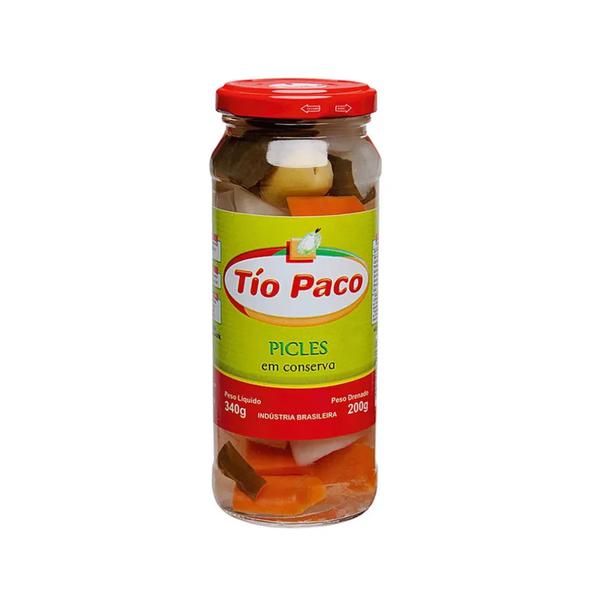 PICLES TIO PACO 200G VIDRO
