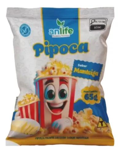 PIPOCA MANTEIGA 65G ANLIFE