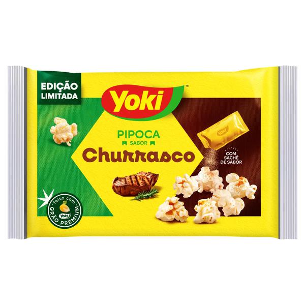PIPOCA YOKI 90G CHURRASCO MICROONDAS