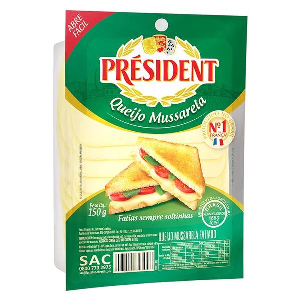 QUEIJO MUSSARELA PRESIDENT KG