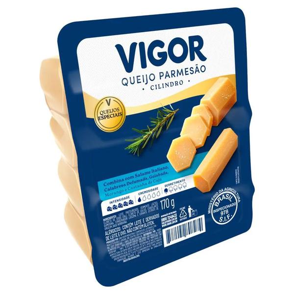 QUEIJO PARMESAO CILINDRICO 170G VIGOR