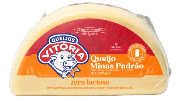 QUEIJO VITORIA MINAS PADRAO KG ZERO LACTOSE